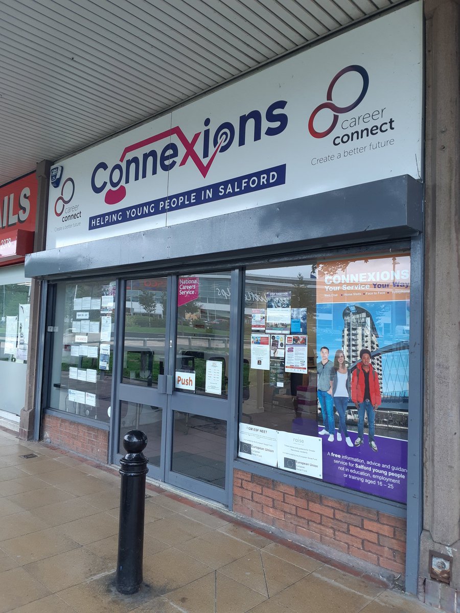 Thank you to @ConnexionsSal for letting Coach Nick come into their branch and speak to them about our BTEC &amp; Apprenticeship  Courses. #ThankYou