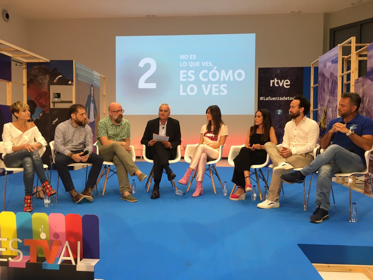Hoy en el ⁦<a href="/FesTVal/">FesTVal</a>⁩ en nuestra presentación de la 2
Gracias a todos los espectadores por hacernos mejores.