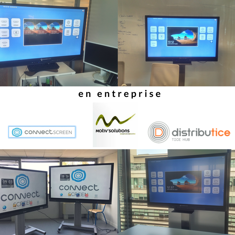 MotivSolutions1's tweet photo. ça y est , c'est la rentré ! on est tous prêts et motivé ! @vpecresse @ADublanche #connectscreen #ecrantactile #numerique @iledefrance @Les_Yvelines @lemondefr @20Minutes #PME #education #entreprises https://t.co/byxC1S3leI