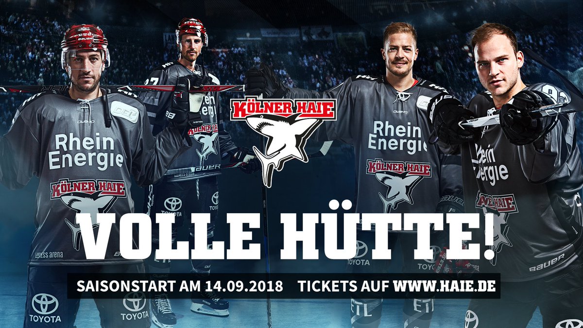 Volle Hütte - gemeinsam für Köln! #aufgehtshaie #gemeinsamköln

Am 14.09. erwarten wir zum Saisonauftakt die Augsburger Panther. Lasst  uns die LANXESS arena zum Hexenkessel machen! Jetzt Tickets sichern 👉 bit.ly/2PlN8lJ