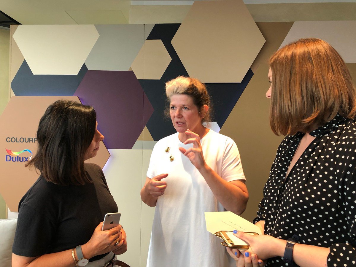 AkzoNobel UK (@akzonobeluk) on Twitter photo Some great pictures 📸coming in from our on the ground reporter at the @Duluxuk #ColourFutures launch at <a href="/TheGherkin/">The Gherkin</a> for #SpicedHoney! Our very own <a href="/m_shillingford/">MarianneShillingford</a> giving journalists and influencers all they need to know about 🌶️🍯 Some great pictures 📸coming in from our on the ground reporter at the @Duluxuk #ColourFutures launch at <a href="/TheGherkin/">The Gherkin</a> for #SpicedHoney! Our very own <a href="/m_shillingford/">MarianneShillingford</a> giving journalists and influencers all they need to know about 🌶️🍯