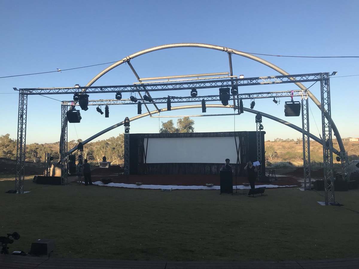 skeersj's tweet photo. Sunset in Roebourne...nice! #pacapax18 https://t.co/yfASr5sR7T
