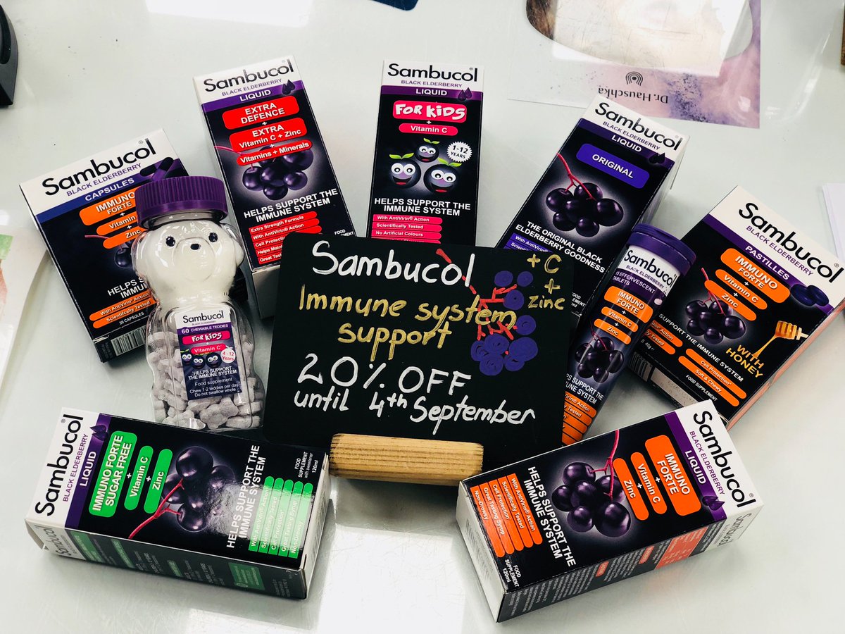 Panacea Putney (@panacea_putney) on Twitter photo Hurry! 😀 Today is the last day to get 20% OFF on <a href="/SambucolUK/">Sambucol UK</a> immune system #supplement ! #backtoschool Hurry! 😀 Today is the last day to get 20% OFF on <a href="/SambucolUK/">Sambucol UK</a> immune system #supplement ! #backtoschool