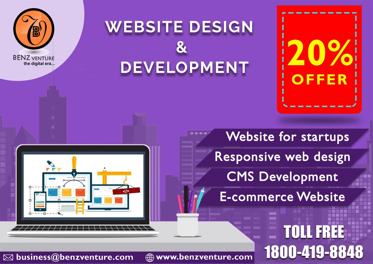 BenzVenture's tweet image. Are you Looking for #Website_Designs &amp;amp; #Web_Development? Benz Venture @ #Creative_Development, #Integrated_Marketing. Our business is the success of your business. Let's get started on your #project.

Toll-Free: 1800-419-8848
Web Link: benzventure.com

#BiggBoss12
#Sophia