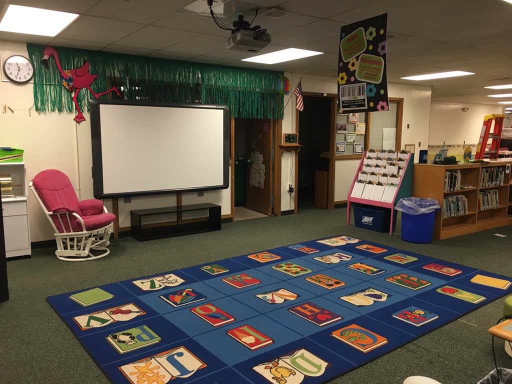 WHESMediaFCPS's tweet photo. Mrs. Albee can’t wait to share the Media Center with our old and new students! Welcome Back!!! @FCPSMaryland  @GDiPrincipal  @mjrichmond4 https://t.co/fLTmIsEVpx