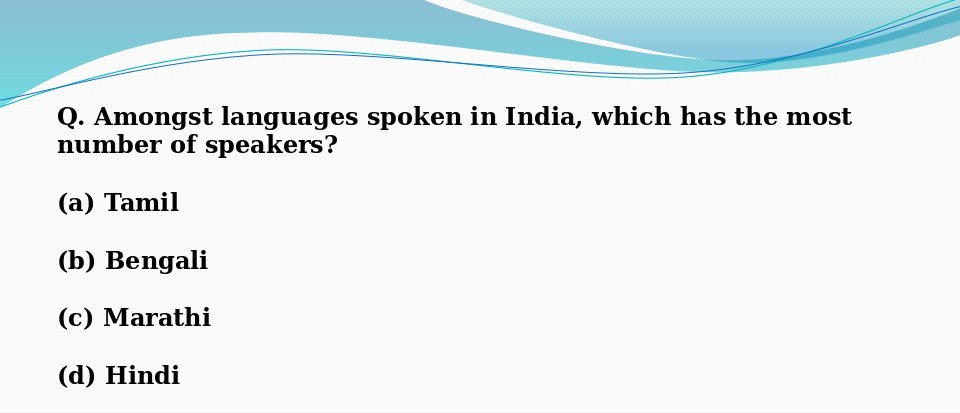 India In Dubai On Twitter 10 Days To Go For The Online Quiz Of Bharat Ko Janiye 2018 For Registrations Visit Https T Co Vevjbmcrgj Here Is A Mock Quiz Question To Try Your Knowledge This page contains a quiz in bengali related to grammar and vocabulary. mock quiz question