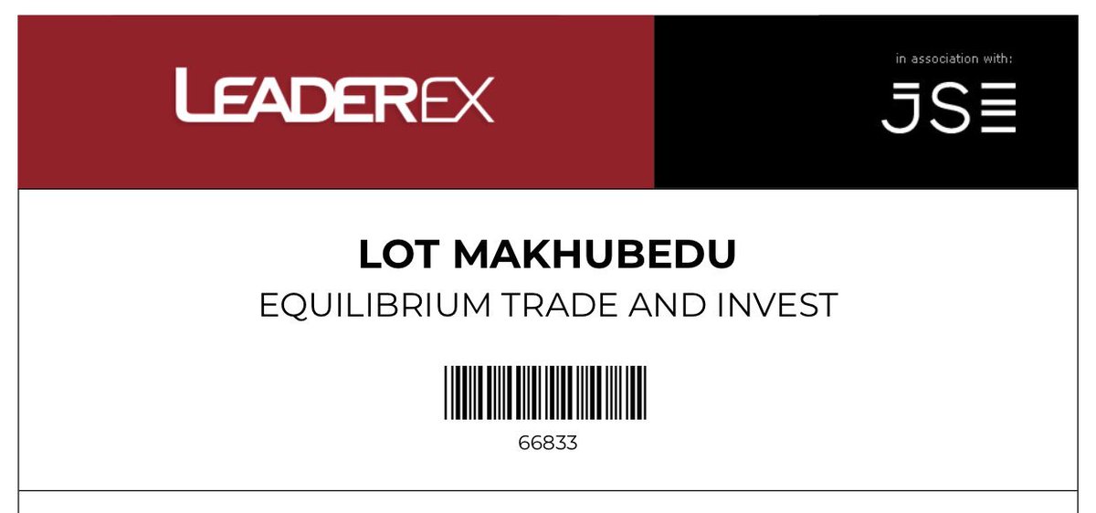 TMakhubedu's tweet photo. Couldn’t stay long, but the experience was great. I have more reasons to invest😆, great insight #LeaderEx2018 #Fintech #JSELeaderEx https://t.co/5wqWPUYjR4