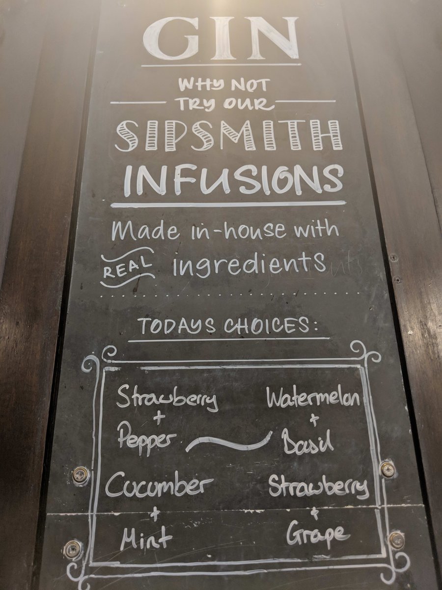 For the first time ever, proudly presenting FOUR different flavored gin infusions! Who says our gin festival is over???
<a href="/nicholsonspubs/">Nicholson's Pubs</a>