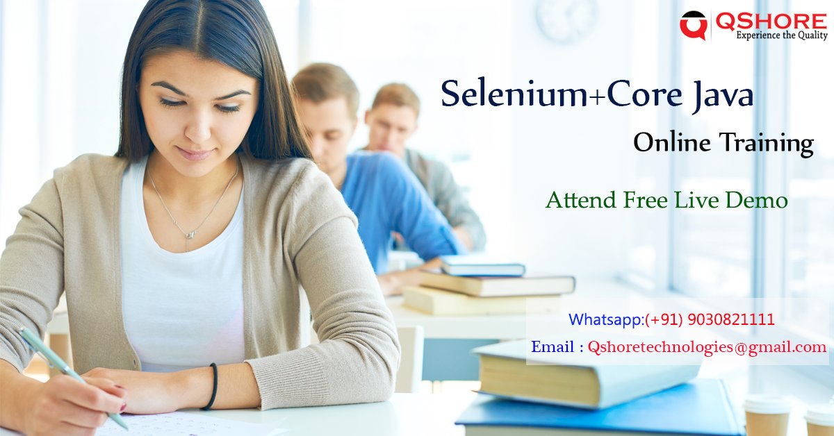 Qshoretraining's tweet photo. Learn how to use Selenium, from beginner basics to advanced techniques, with online video tutorials taught by industry experts.
Register:https://t.co/c9WVZQ3y3x
#bigboss12,#KaterriTeaser,#GayleKaAdda,#liveandinfinity,#business,#technews,#seleniumonlinetraining,#corejava,#uk,#usa https://t.co/PKMxYQG00o