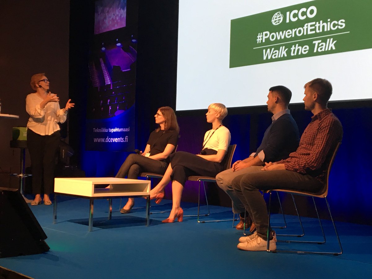 <a href="/ICCOpr/">ICCOpr</a> #PowerofEthics campaign creates inspiring discussion in Helsinki at marketing week #markkinoinninviikko