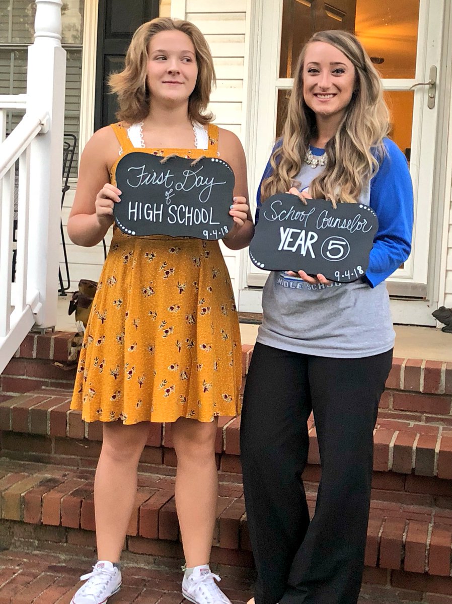 WeCounselSMS's tweet photo. And just like that, my sister is officially a high schooler! I hope your time at SHS is as amazing as mine was! ❤️ #BackToSCPS #SHS #SMS https://t.co/zb7IGFp049