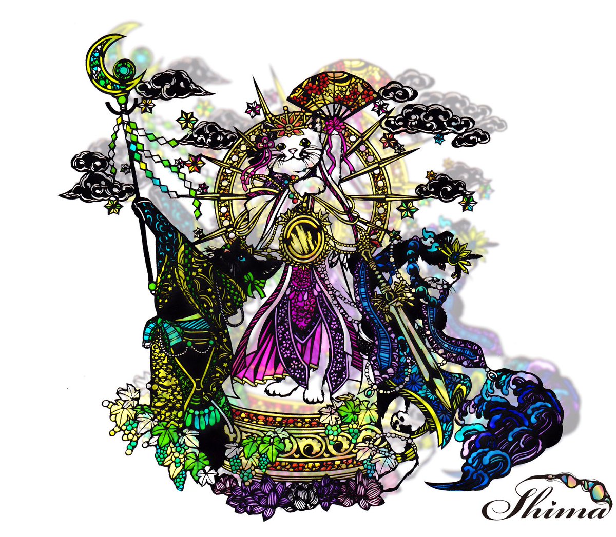 翌日発送可能 切り絵 月夜 アート 写真 Www Ustavnisud Me