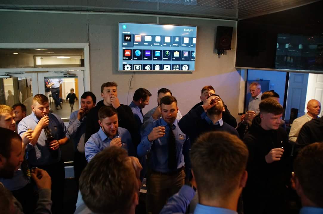 Great to see both Cambus and <a href="/ekrfc/">East Kilbride RFC</a> squads socializing after a tough match on Saturday! #rugby #rugbyunited #rugbyunion #social