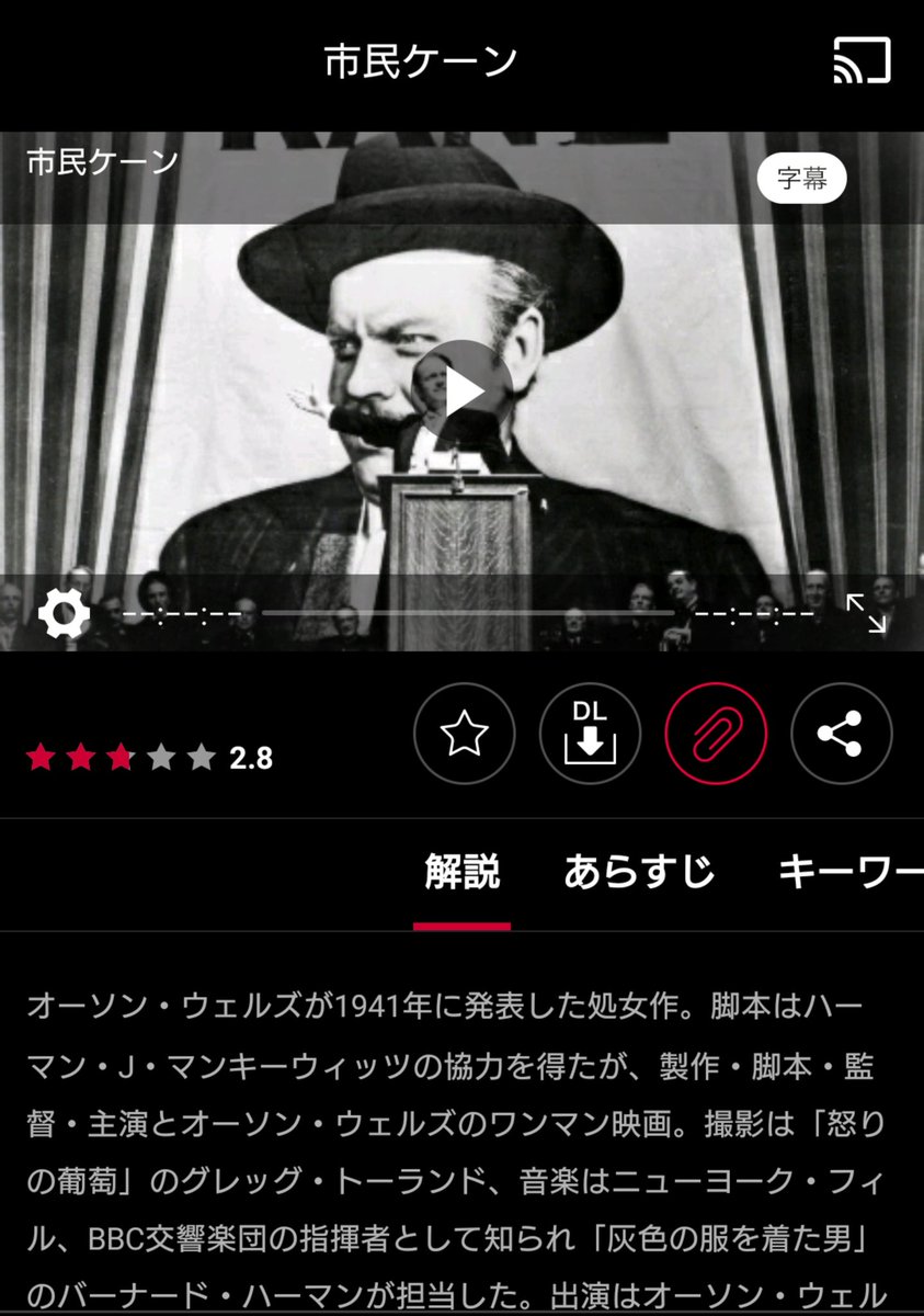 むさ Musa Netflix オーソン ウェルズ オーソン ウェルズinストレンジャー 黒い罠 Dtv 市民ケーン 偉大なるアンバーソン家の人々