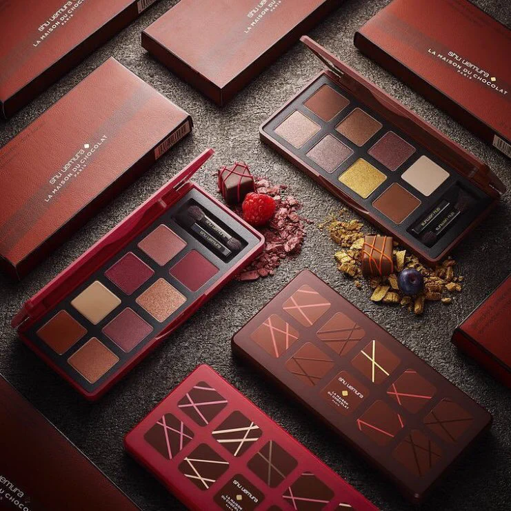 シュウウエムラのクリスマスコフレが可愛すぎ！チョコモチーフとかヤバいやつやん