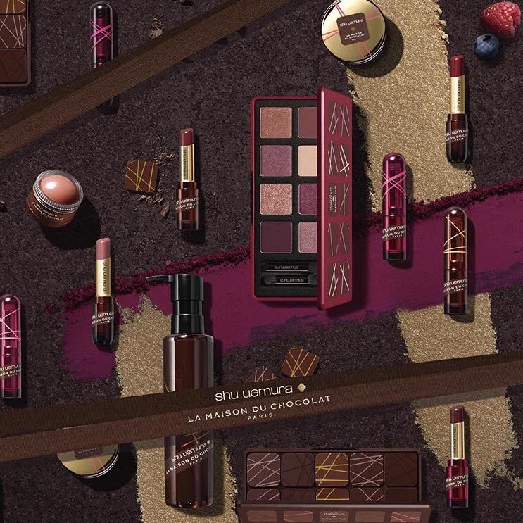 シュウウエムラのクリスマスコフレが可愛すぎ！チョコモチーフとかヤバいやつやん