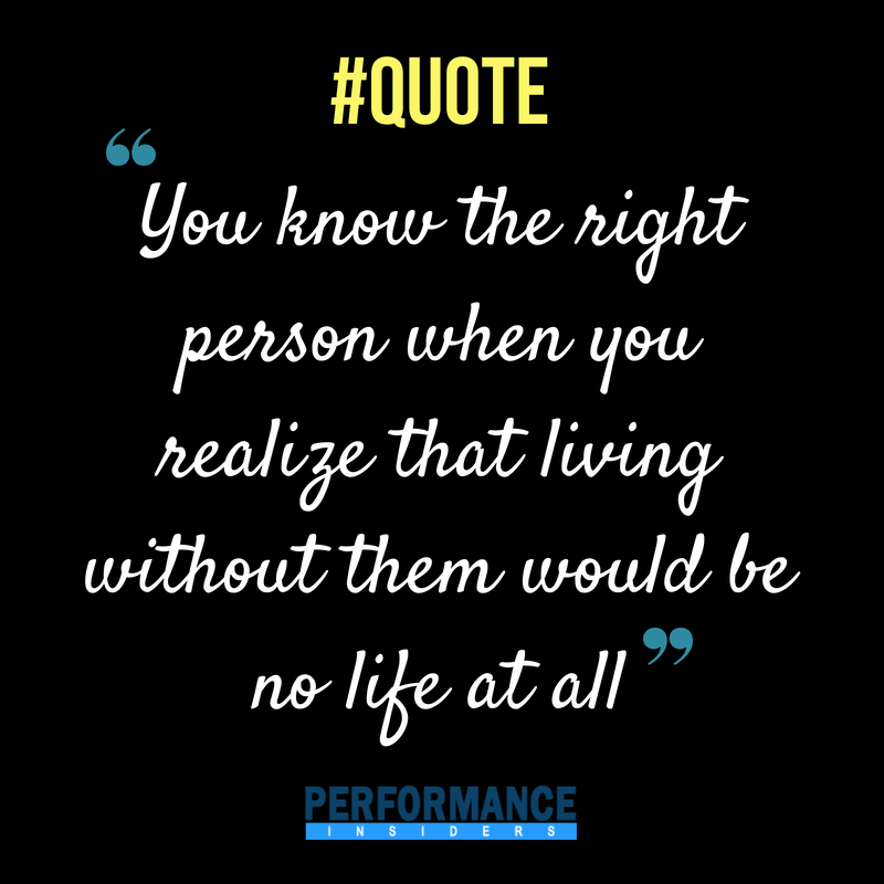PerformInsiders's tweet photo. Quote of the day! 
#AtoZMensHealth #Relationship https://t.co/cA6h3waJrF