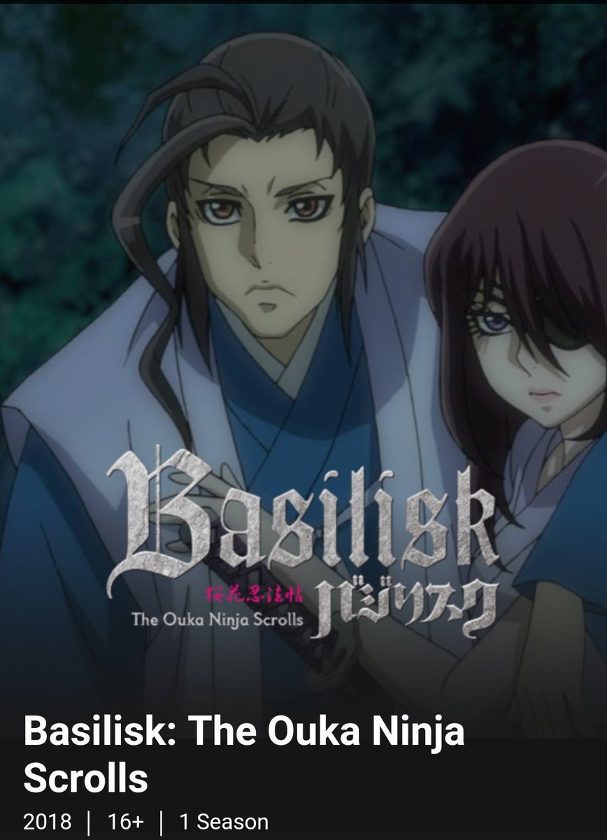basilisk anime netflix