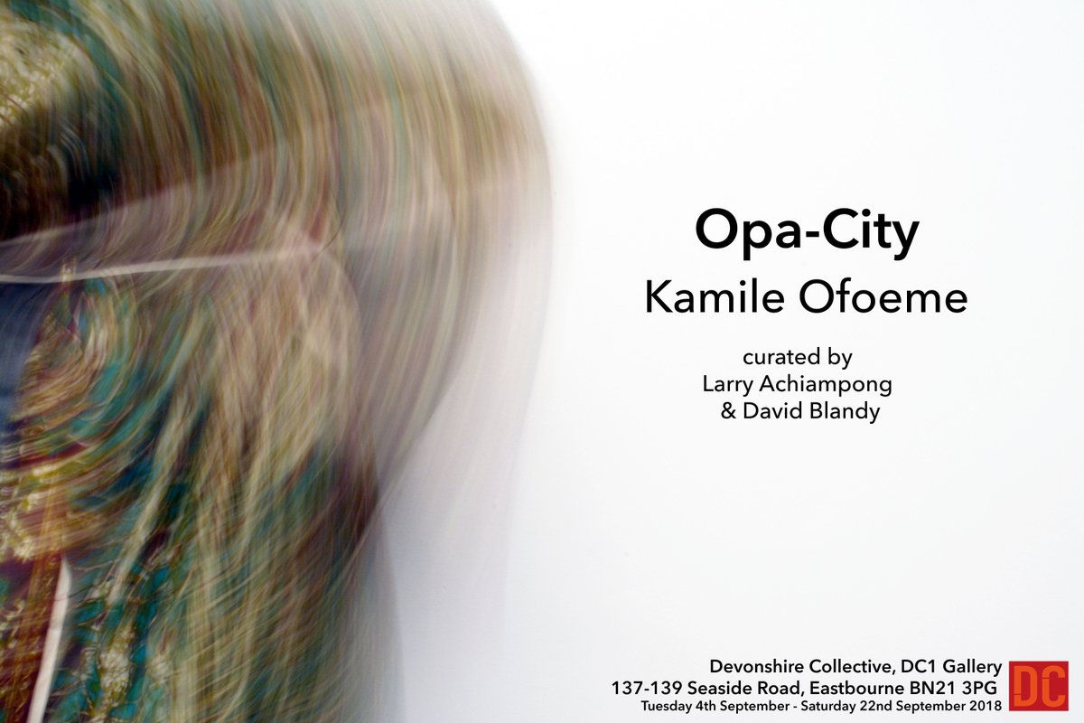 Current #BNC18 artist <a href="/k_ofoeme/">Kamile Ofoeme</a> solo show 'Opa-City', curated by Larry Achiampong and David Blandy is on <a href="/Dev_Collective/">DevonshireCollective</a> from 5 - 22 September.
.
More info: devonshirecollective.co.uk/event/digital-…
.
#newcontemps #kamileofoeme #soloshow #eastbourne