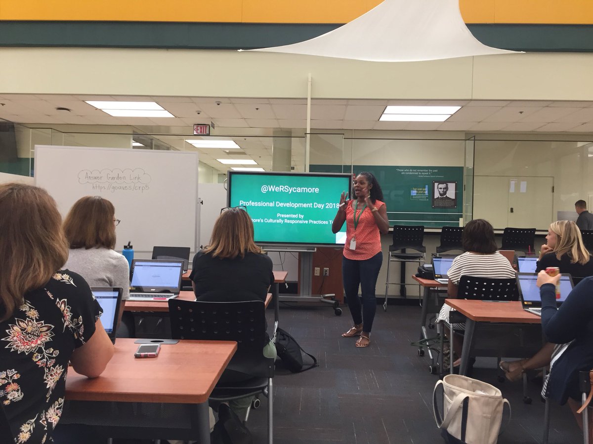 SycamoreSchools's tweet image. Sycamore Schools is focused on Culturally Responsive Practices #CRP. Learn more about how our 400+ teaching staff has undergone implicit bias training to raise awareness &amp;amp; foster a more welcoming environment for #AllLearners goav.es/2Q42AnK @WeRSycamore