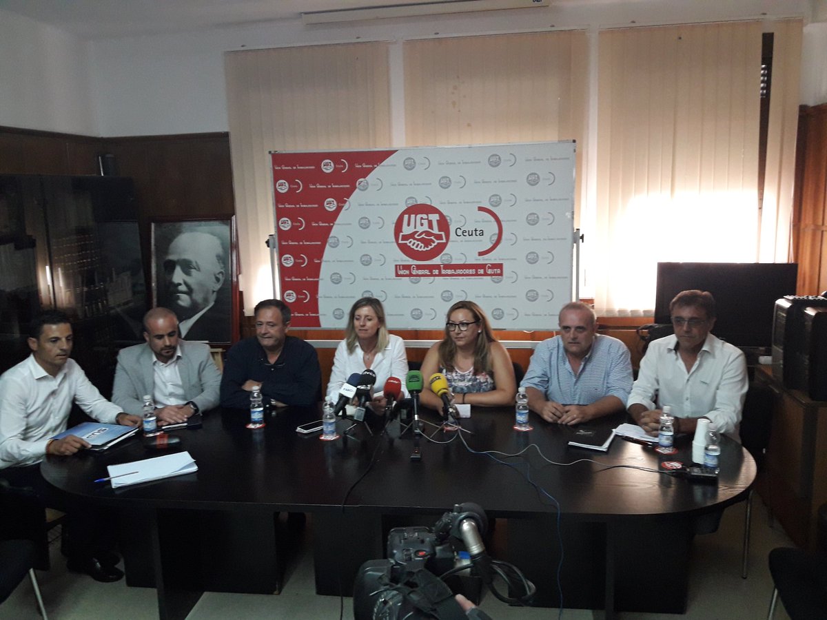 .<a href="/AUGC_Comunica/">AUGC Guardia Civil 🇪🇸</a> Hemos asistido a rueda de prensa con @AUGCAndalucia <a href="/angelsbosch/">Àngels Bosch</a> <a href="/ufpol/">UFP</a> <a href="/SUPCEUTA/">SUPCEUTA</a> <a href="/UnionGC/">UniónGC-Unión de Guardias Civiles</a> @cepceuta y agradecemos a <a href="/ugtceuta/">UGT Ceuta</a> su colaboracion