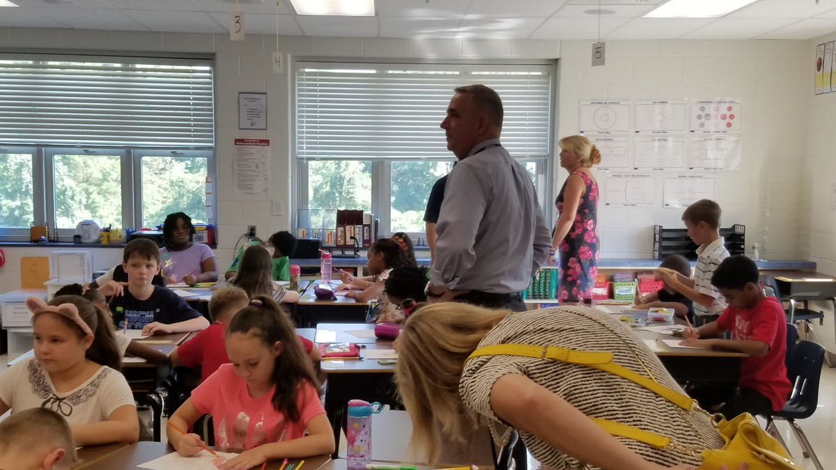 OESReading's tweet image. We are so excited to have Dr. Arlotto, Bob Mosier,  Chris Truffer, Russell Leone, Colin Reinhard, and Julie Hummer visit on our first day of school!#OdentonESAACPS #AACPSBack2Awesome #AACPSEril