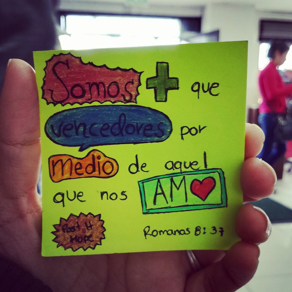postit_hope's tweet photo. ๐ฎโ๐
โ๐ผโค
#AmorDeDios #AmorInfinito #MasQueVencedor #VictoriaEnDios #PostIt #PostItHope https://t.co/08Y8cMFQ3Y