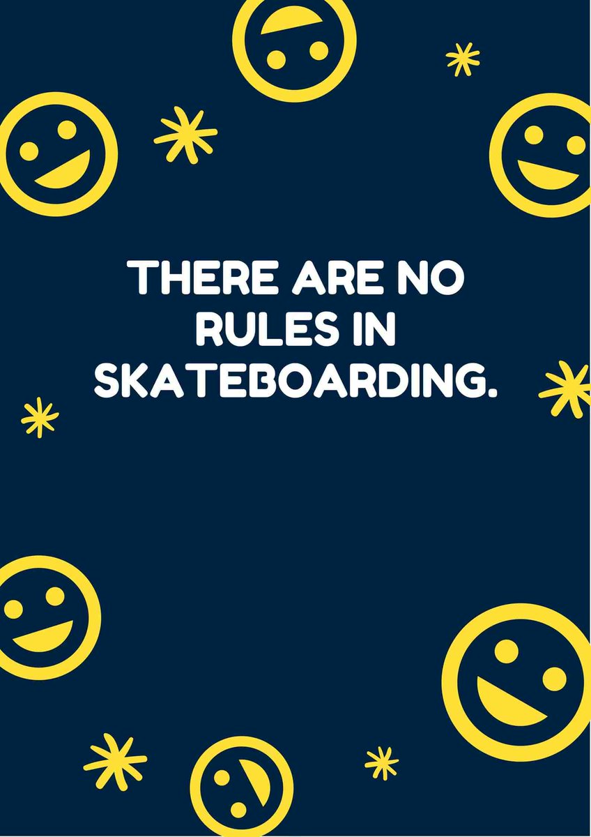 “There are no rules in Skateboarding.” – Unknown entirelyextreme.com/skateboarding-… #skateboarding #quotes