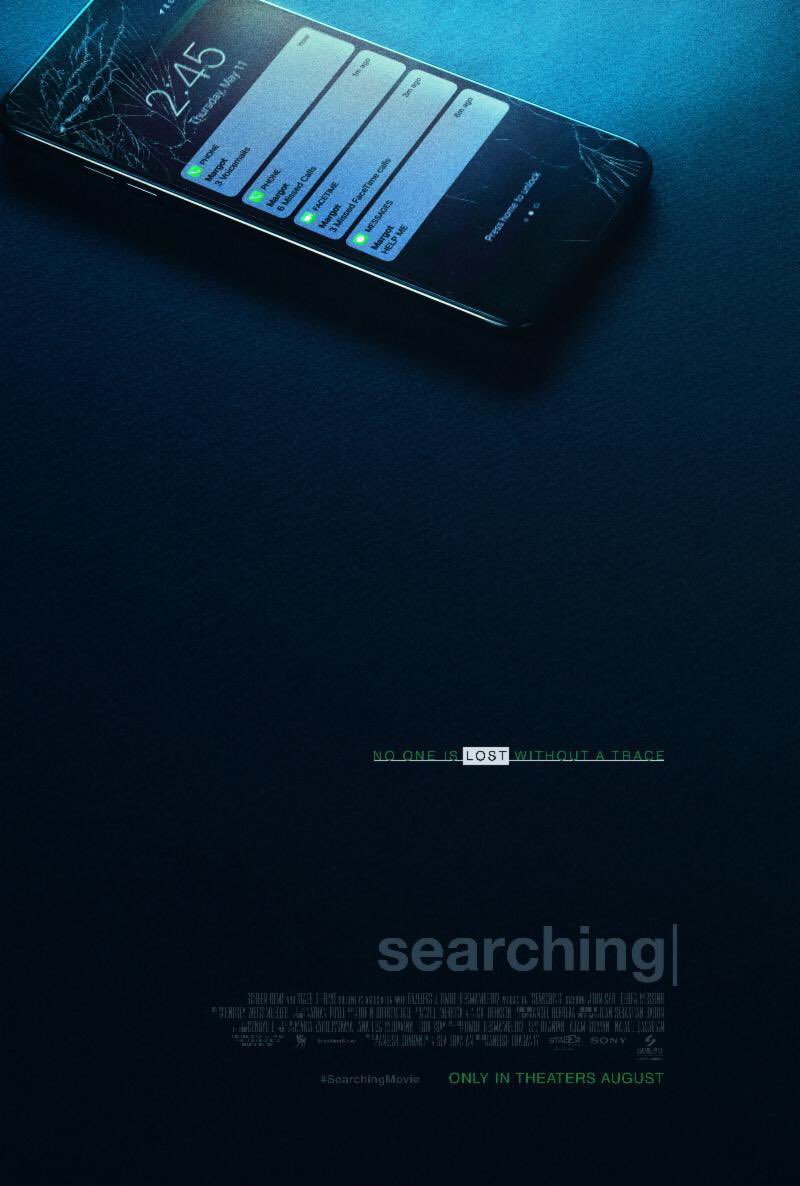 #ReviewSingkat

Searching Movie (2018)

80% filmnya cuma nampilin layar desktop. Tapi penuh dengan plot twist. Banyak teka-teki. Must watch.

Personal rating: 9/10