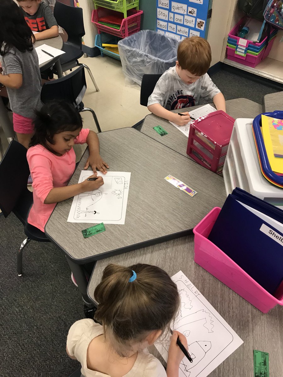 GESDodd's tweet image. Writer’s workshop... the power of the black flair pen. ❤️🖊  We are writers. #gcisdhumanities #gesshineon