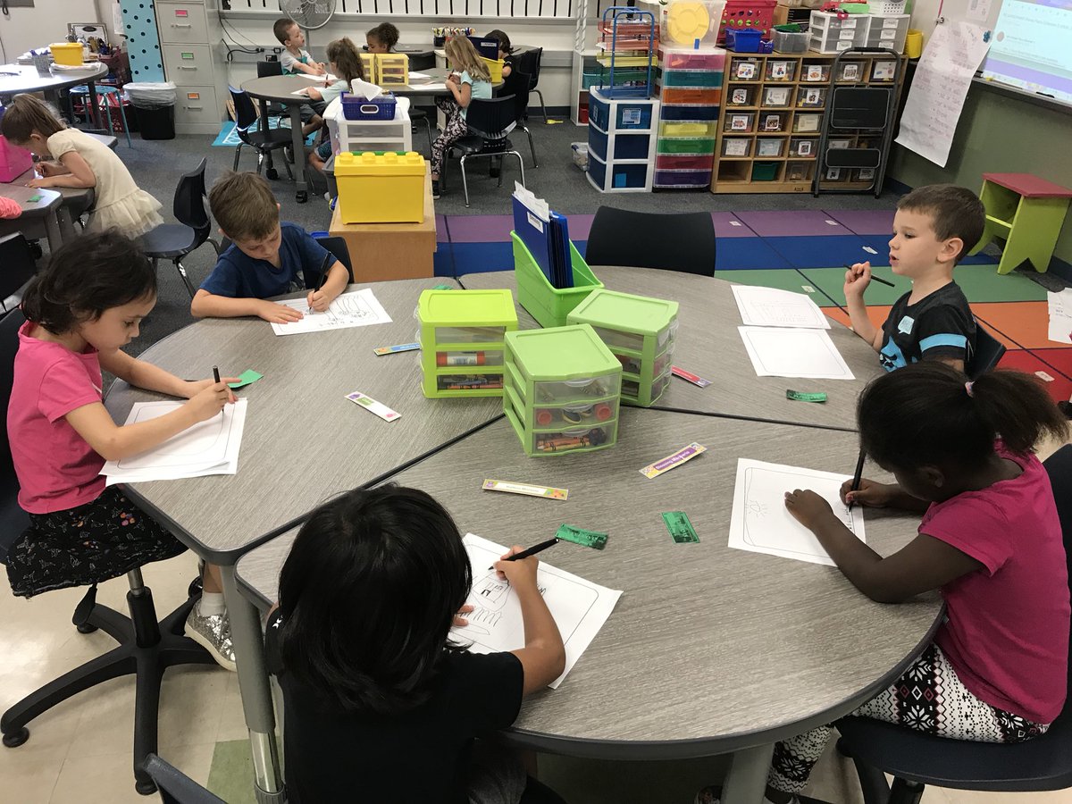 GESDodd's tweet image. Writer’s workshop... the power of the black flair pen. ❤️🖊  We are writers. #gcisdhumanities #gesshineon