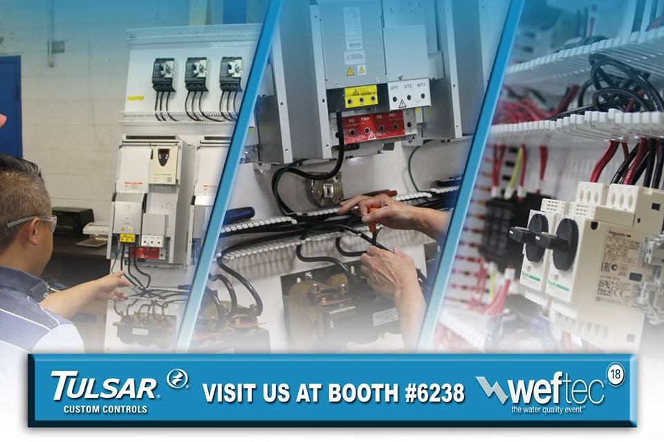 TulsarCanada's tweet photo. Make sure you visit us at our @WEFTEC booth in NOLA this year!

https://t.co/o1InseNTKR for more on Tulsar Custom Controls! https://t.co/m3AeyssTiq