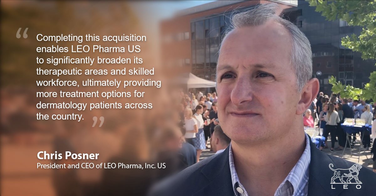 LEO Pharma on Twitter "We are proud to announce today the completion