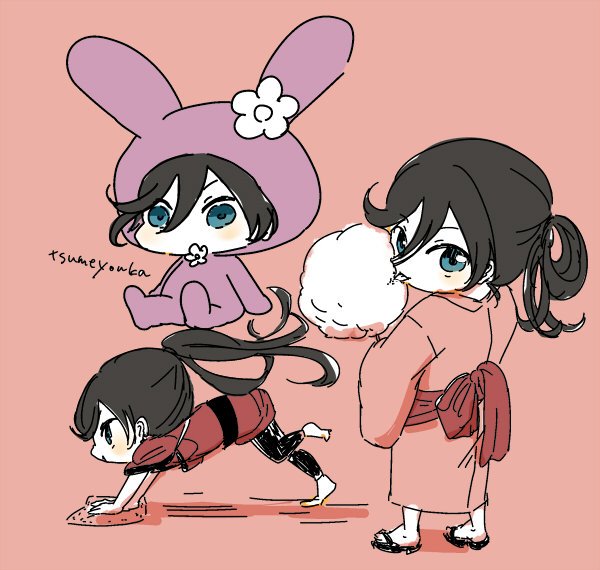 #ちいさい兼さんを見るとストレスが減るらしい 