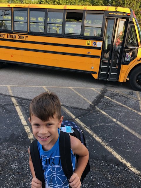 NMS_Maly's tweet photo. 1st day of Kindergarten!!! So excited to hear how his first day goes!!! #AvonInspires #AVONFirstDay2018 https://t.co/yfDKluTFJP