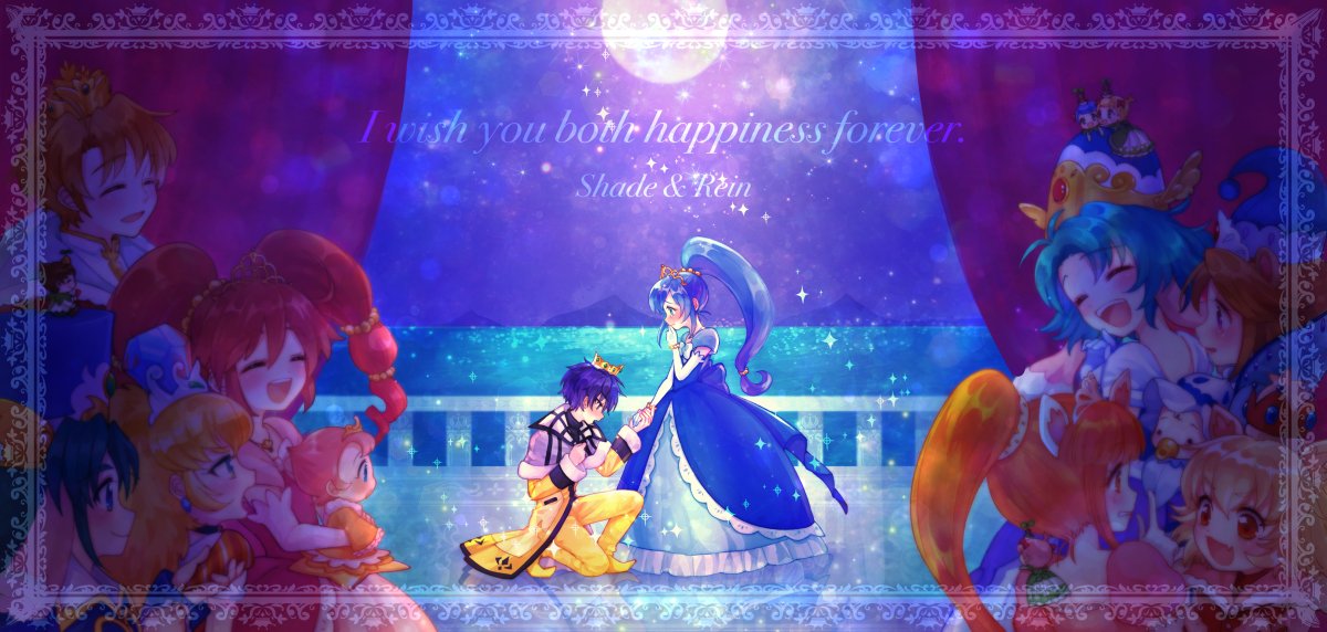 YUCHIKA_SR's tweet photo. I wish you both happiness foreve #シェイド #レイン #シェレイ #ふしぎ星の☆ふたご姫 https://t.co/Vn3lQb0bxv https://t.co/AYkPDISGH2