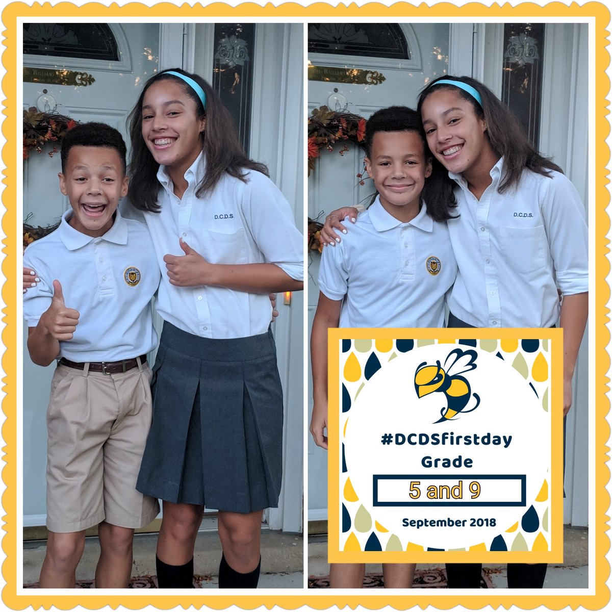 cwilliams1934's tweet photo. @DCDSchool Hello Junior School Hillview Campus and Upper School #DCDSFirstday https://t.co/IKqJ5x5Ui5