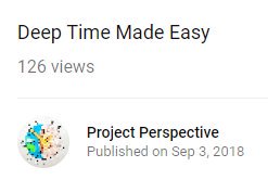 ProjectPerspec's tweet photo. Stoked about the interest in my first video. Just one day after it went up!
https://t.co/pvLU2GtCDx
#projectperspective #geologicaltime #deeptime #scicomm https://t.co/kxd36ROHD9