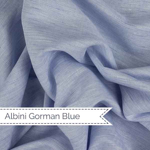 #FabricFables - Albini Gorman Blue - buff.ly/2vXimZ8