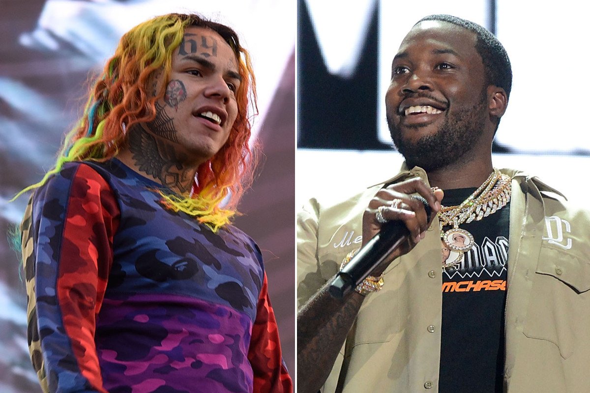 PageSix's tweet image. Tekashi 6ix9ine and Meek Mill may hit the studio together pge.sx/2wGlgBr