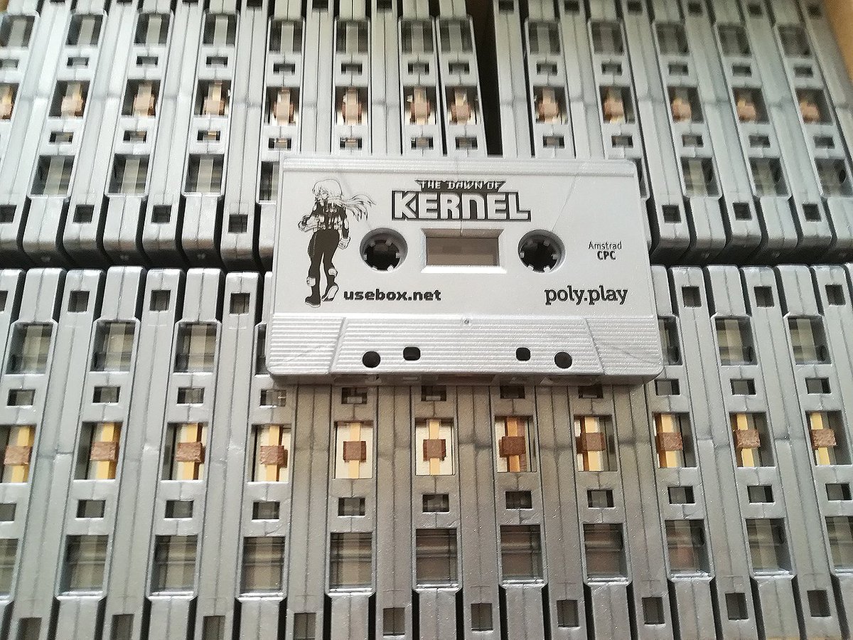 polyplay_xyz's tweet photo. Dawn of Kernel tapes arrived! Silver boxes - silver tapes :) #amstad #cpc https://t.co/jYATGh1gQ6