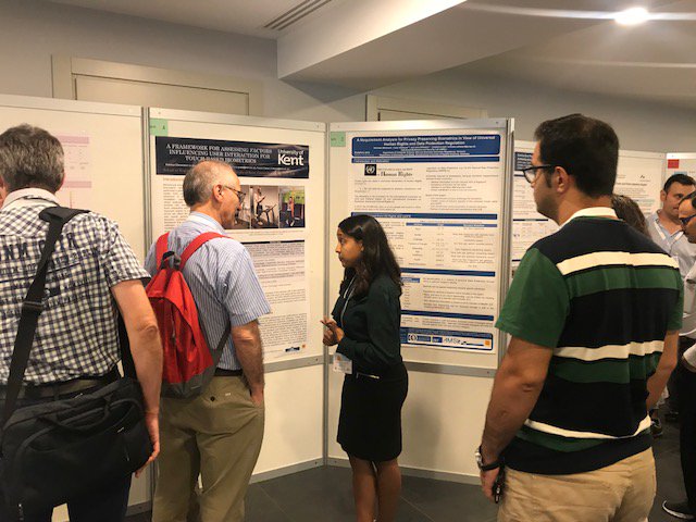 AMBERBiometrics's tweet photo. Our early stage researchers @ElakkiyaE  and @Negev88 attending the 26th edition of the European Signal Processing Conference. @eusipco2018 @edakent @uc3m @IngegneriaR3 @OVGUpresse @PW_edu @EU_H2020 @EU_Commission @MSCActions https://t.co/0y28wQNrUY