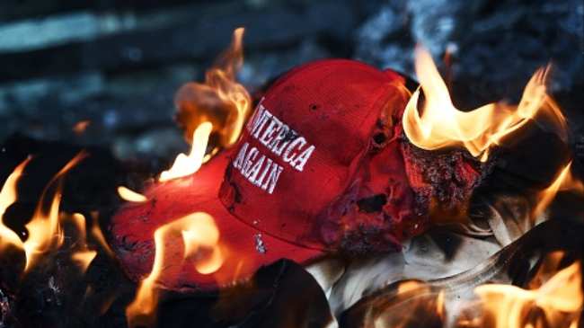 FACT: 7 out of every 10 Trump supporters will be too stupid to remove their Nike shoes before lighting them on fire. 
#Kaepernick #NikeBoycott #Resist #BlueWave