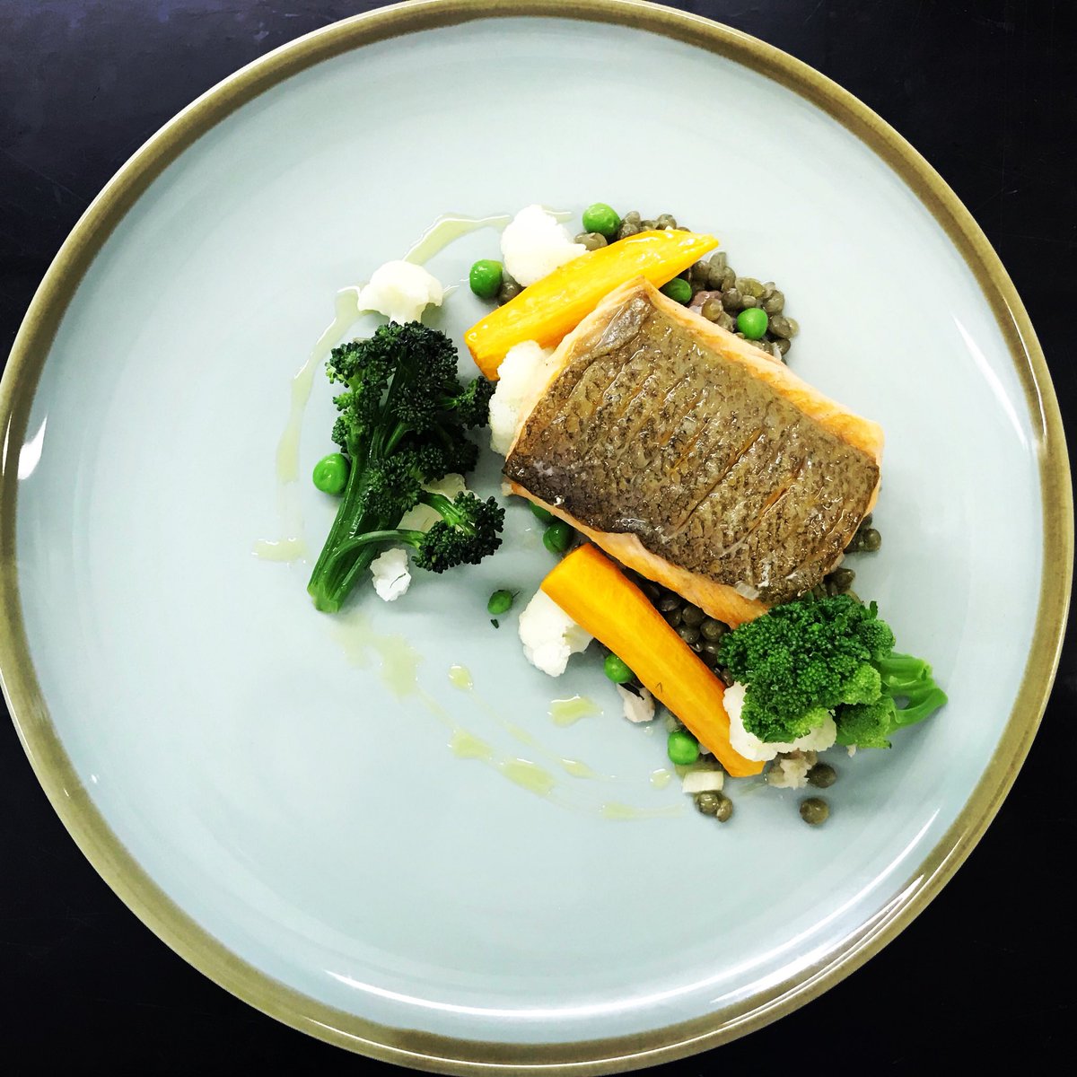 CaterbyBarryB's tweet photo. Couple of dishes from this weeks new season menus. Beautiful beef and Sea Trout #cateredinburgh https://t.co/uM7dqHQRfV