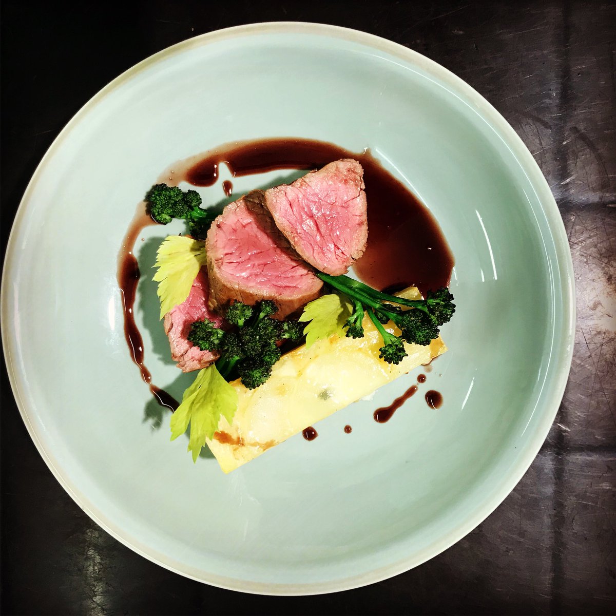 CaterbyBarryB's tweet photo. Couple of dishes from this weeks new season menus. Beautiful beef and Sea Trout #cateredinburgh https://t.co/uM7dqHQRfV