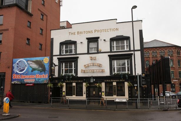 The Briton’s Protection, Manchester. <a href="/BPManchester/">Britons Protection</a> #Ale #Whiskey #Manchester