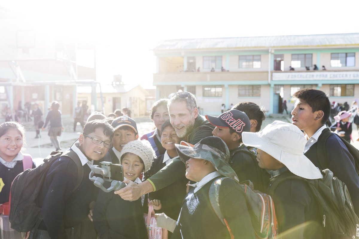 Filmdreh für @UNICEFSchweiz in El Alto - best pic behind the scenes...