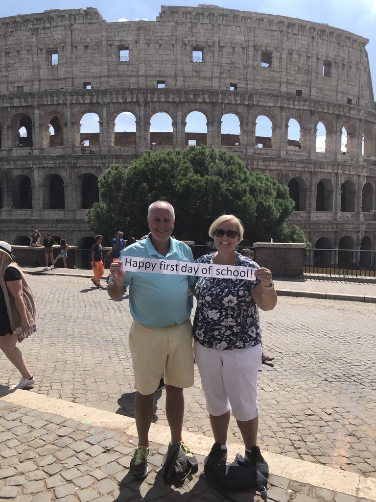 Happy first day of school. The first time in 40 years that I’m not opening a school year.