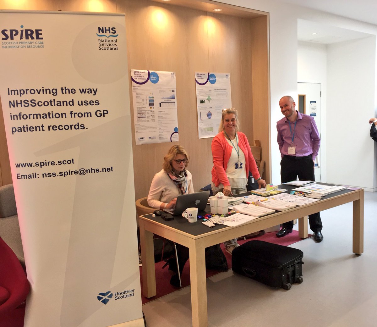 ManiraAhmad's tweet photo. Come and meet our #LIST and #SPIRE colleagues at the #scimpsnug2018 

Looking for ideas and suggestions on what you would like us to focus on #locally including your emerging needs ....

Also lots of goodies to choose from 😉

#ISD #Data https://t.co/rdQXe7IQhV