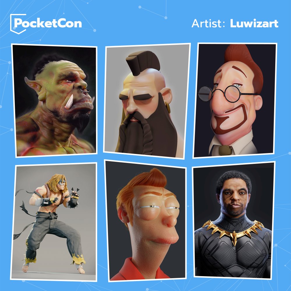 Luwizart draws inspirations from all forms of art. So, he is pretty much experimental and freeless when it comes to creating his arts. To enjoy his arts visit:
bit.ly/2oyPylH    

#digitalart #illustration #videogames #anime #pocketcon